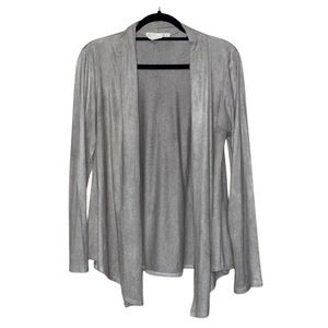 Danbee Draped Cardigan - Light Brown - Size L
